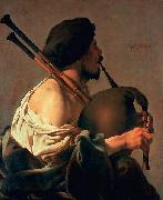 The Bagpiper unknow artist